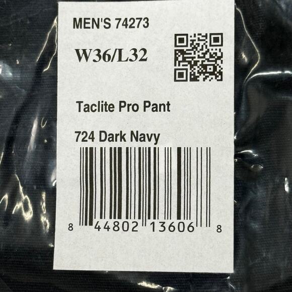 5.11 TACTICAL Men's Tactlite Pro Ripstop Pant Sz- 36"W x 32"I Dark Navy 74273 - Picture 3 of 16